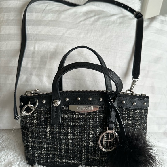 Henri Bendel New York Black & grey plaid handbag. Exquisite! - Picture 5 of 10